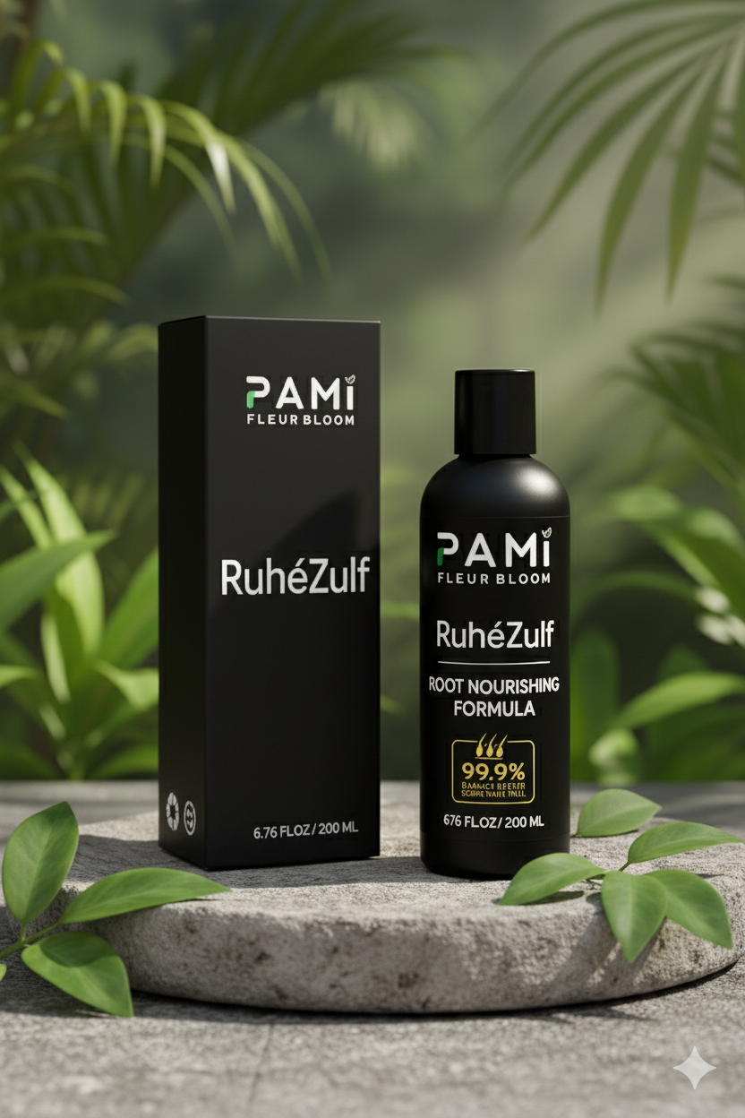 🌿RuhéZulf – Revitalizing Herbal Hair Oil